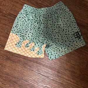 2 pairs of BL101 ice cream shorts youth L